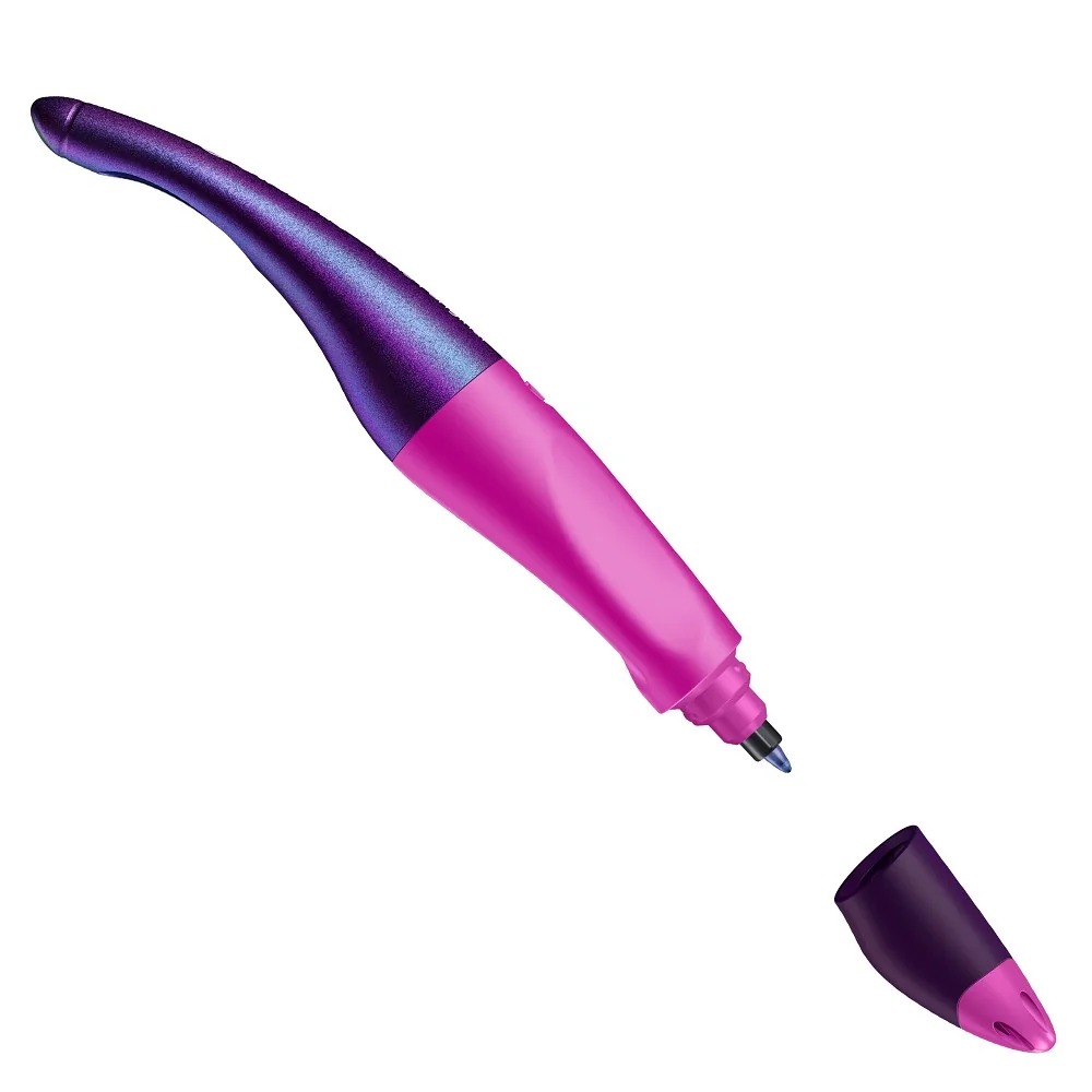 STABILO EASYoriginal Holograph ružové pero pre pravákov vč. bombičky B-56829-3