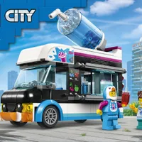 LEGO® City 60384 Dodávka ľadových tučniakov