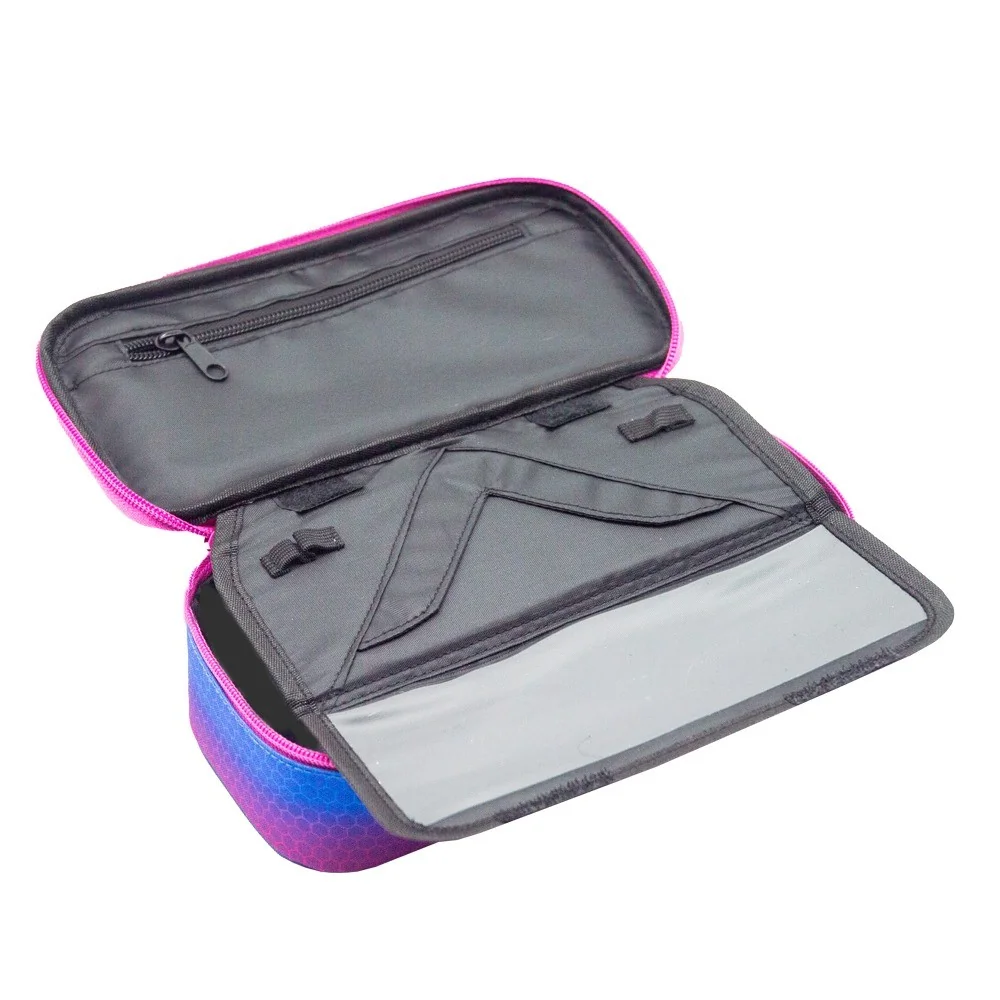 Školský peračník etue JUMBO OXY Ombre Purple - Blue fialovo-modrý