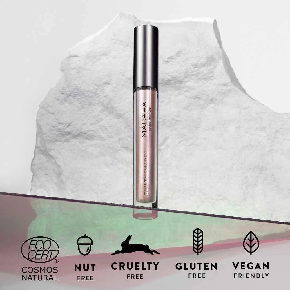MÁDARA GUILTY SHADES Multifunkčné tekuté tiene Lizard 1×4 ml, prírodné tekuté tiene