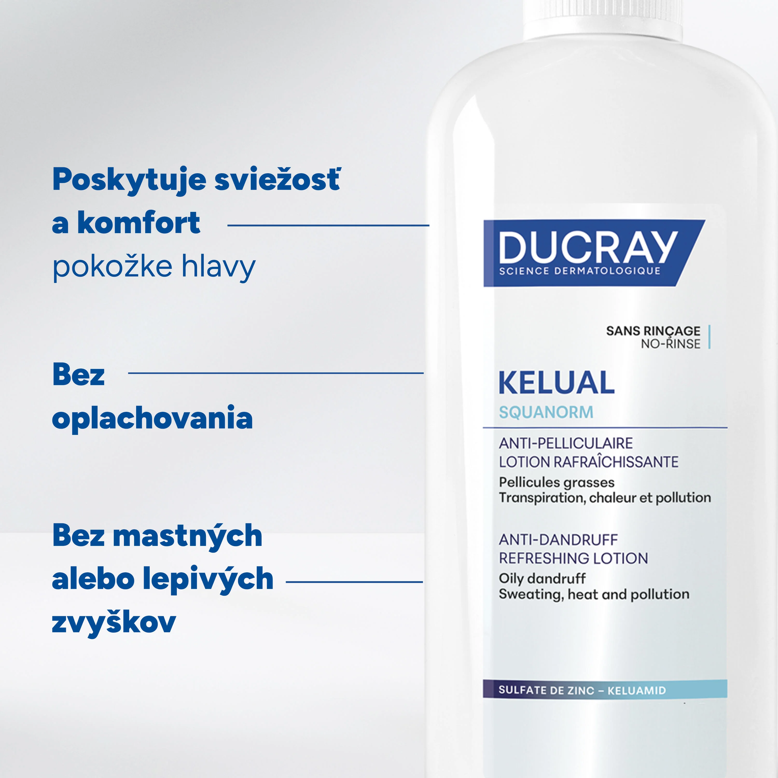 DUCRAY KELUAL SQUANORM Lotion 190 ml