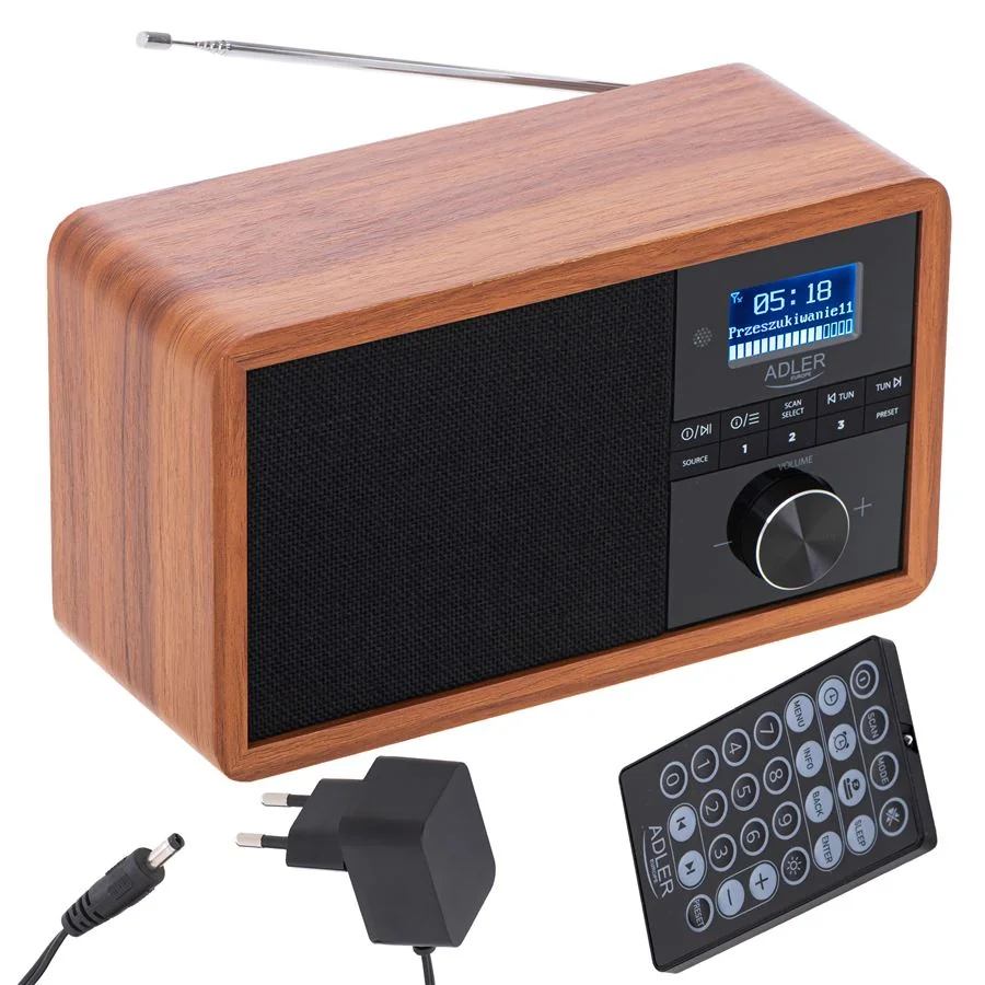 Dab rádio Adler AD 1184 s Bluetooth 