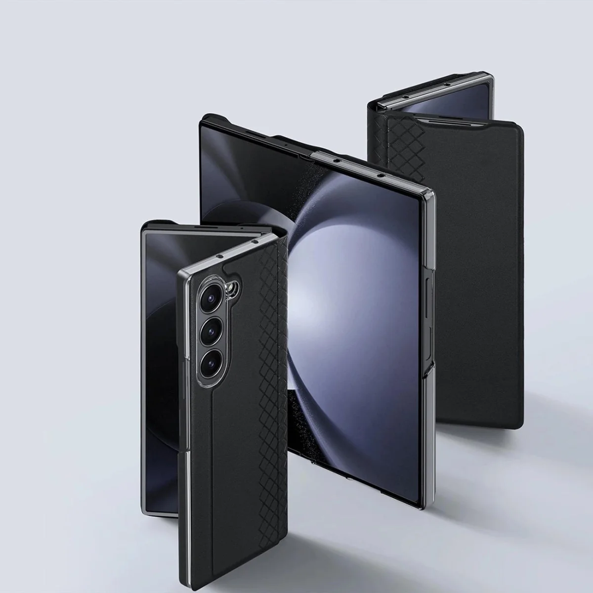 Dux Ducis Brill knižkové puzdro na Samsung Galaxy Z Fold 6, čierny