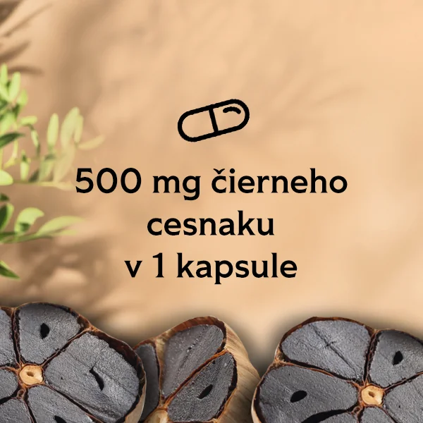 TEREZIA ČIERNY CESNAK 1×60 cps, výživový doplnok