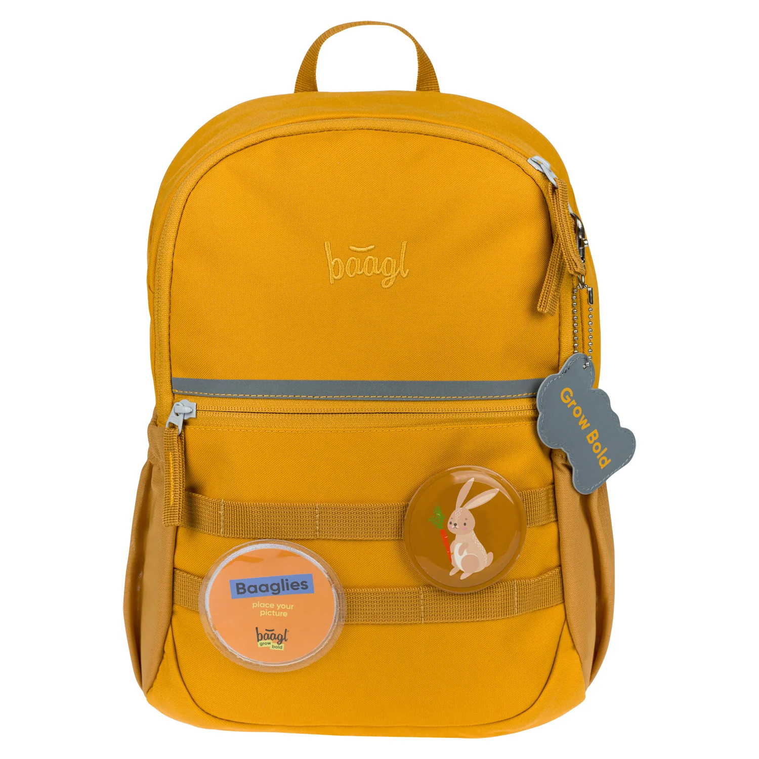 Baagl Buddy Bunny GRS detský batoh 10 l žltý recyklovaný materiál