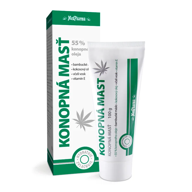 MedPharma KONOPNÁ MASŤ 1×100 g, konopná masť