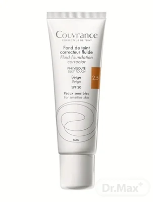 AVENE COUVRANCE FDT CORRECTEUR FLUIDE BEIGE tekutý krycí mejkap SPF20 - béžový odtieň 1x30 ml