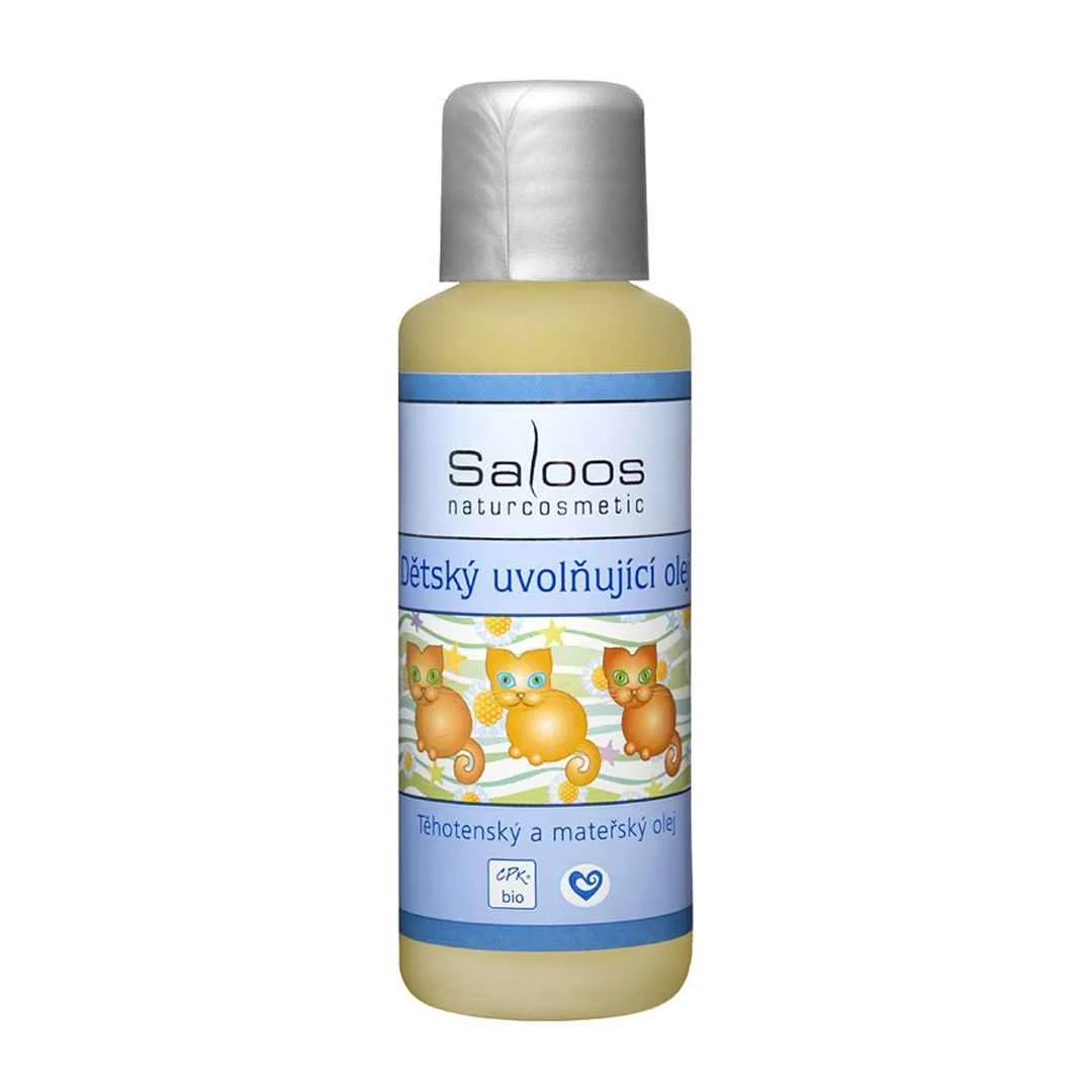Saloos BIO Detský uvoľňujúci olej 1×50 ml, uvoľňujúci olej