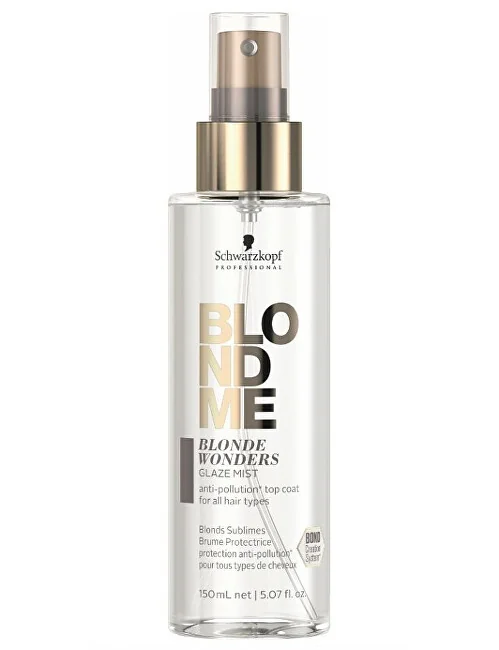 Schwarzkopf Professional Bezoplachový ochranná hmla pre všetky typy blond vlasov BLONDME Blonde Wonders 1×150 ml, kondicionér