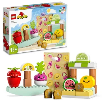 LEGO® DUPLO® 10983 Trh s ekologickými farmármi 1×1 ks, lego stavebnica