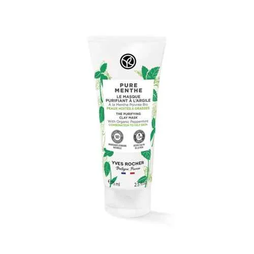 Yves Rocher Pm Cistiaca Maska S Ilom 1×75 ml, čistiaca maska na pleť