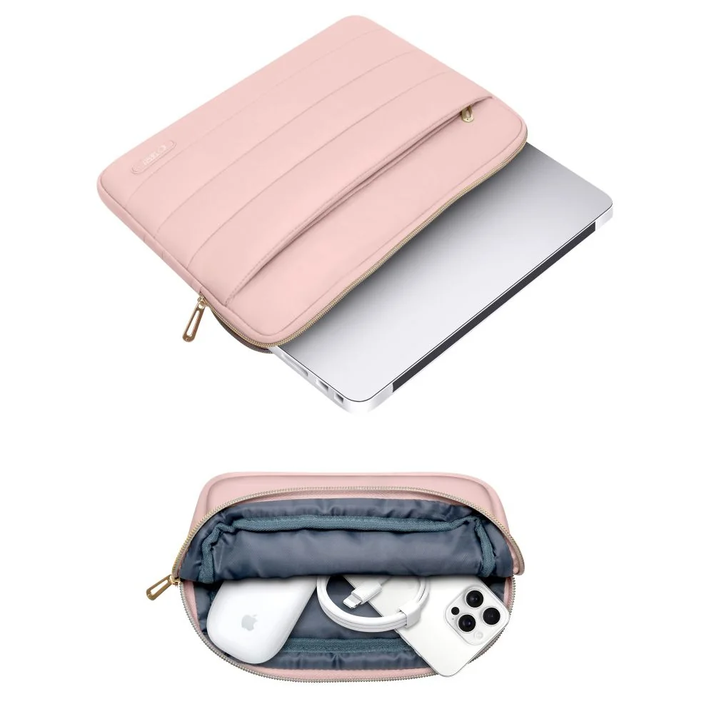 Tech-Protect Puffy obal na notebook 15-16'', ružový