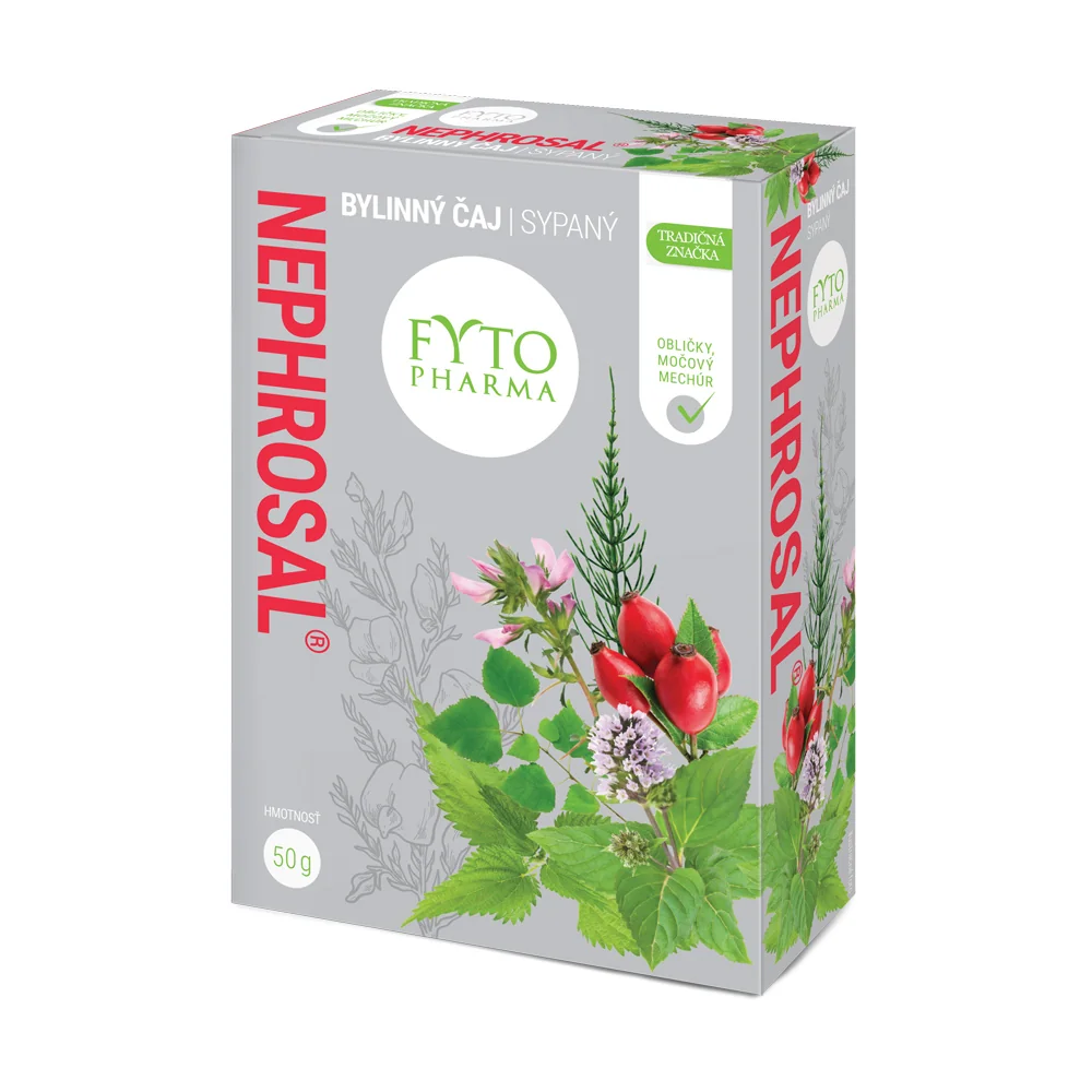 NEPHROSAL Bylinný ČAJ OBLIČKY, MOČOVÝ MECHÚR (sypaný 1x50 g) 50 g