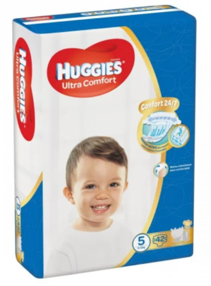 HUGGIES Ultra Comfort Jumbo 5 42 ks 1×1 ks