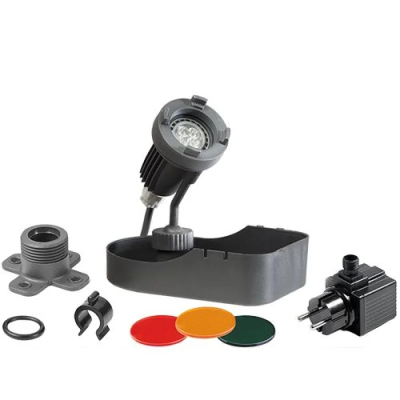 SICCE HALLEY LED 3,7W 12V- c jazierkové osvetlenie vrátane farebných šošoviek