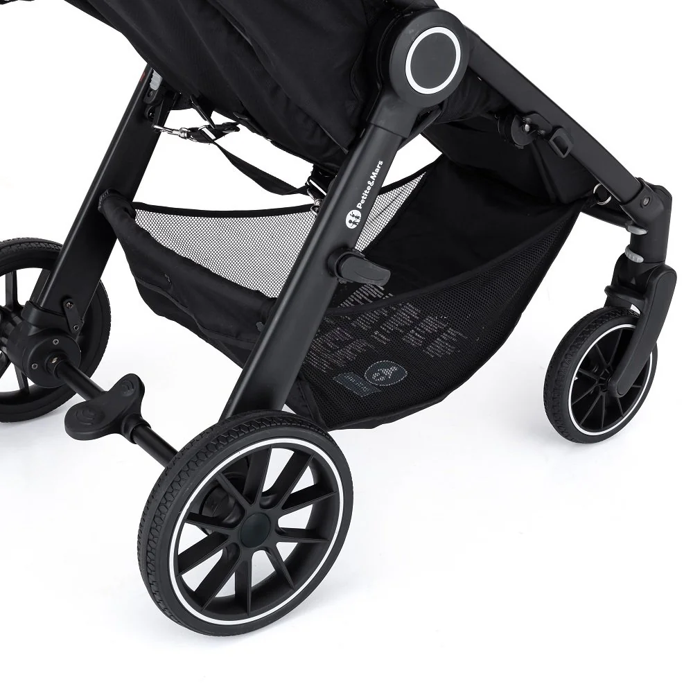 Kočík Street+ RWS Black Ultimate Grey