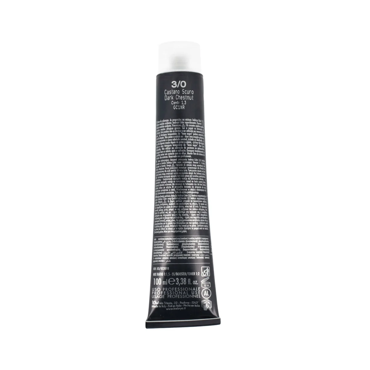 Inebrya Color Natural (3/0 Dark Chestnut) 100 ml