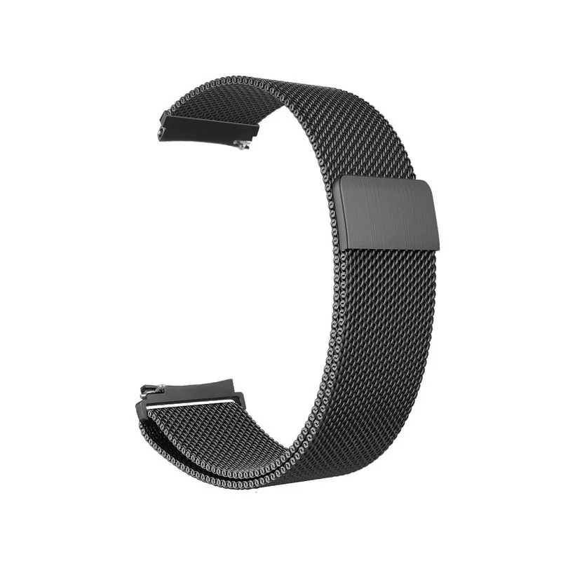 Bstrap Milanese remienok na Samsung Galaxy Watch 4 / 5 / 5 Pro / 6 black