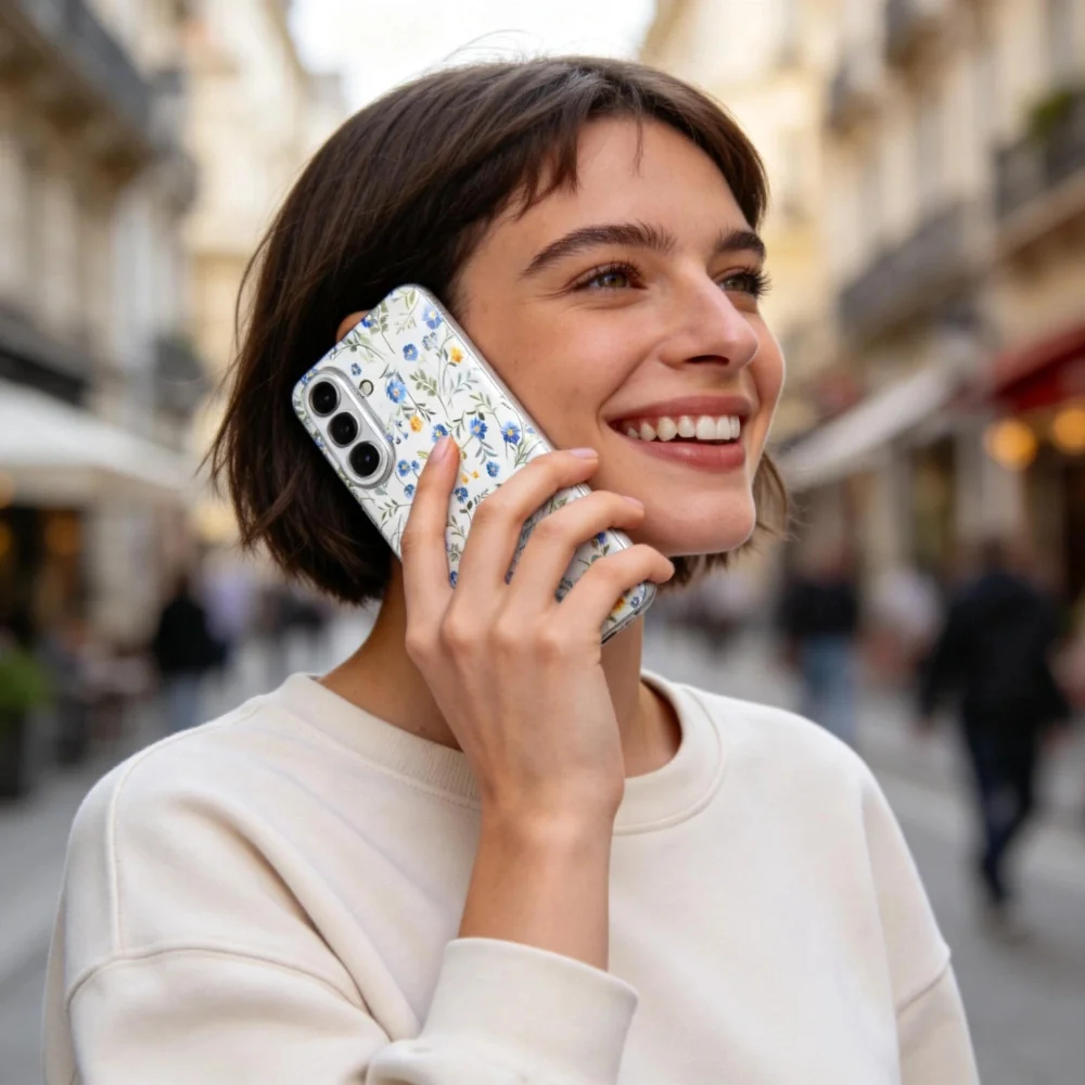 Tech-Protect FlexAir kryt na Samsung Galaxy S26, spring flowers