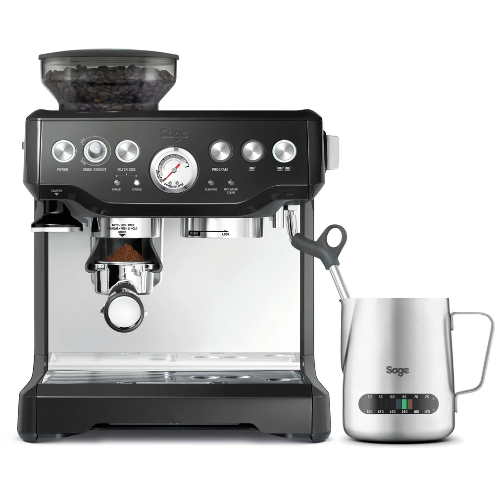 Sage Bes875bks Pákové Espresso Čierne 1×1 ks, pákový kávovar