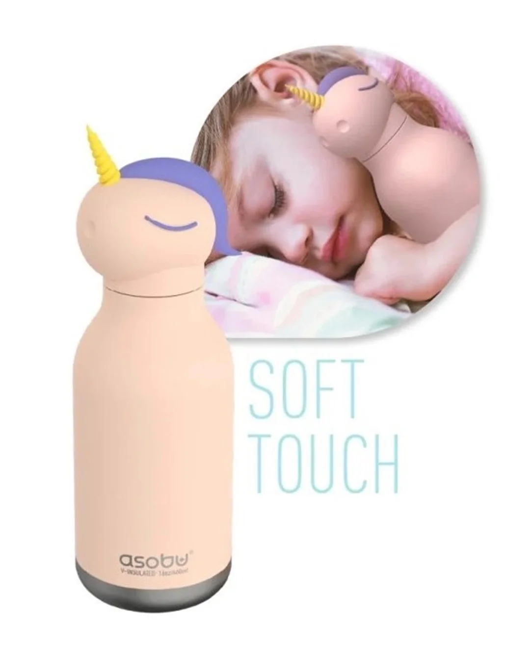 Bestie Bottles fľaša na pitie jednorožec Detská termoska