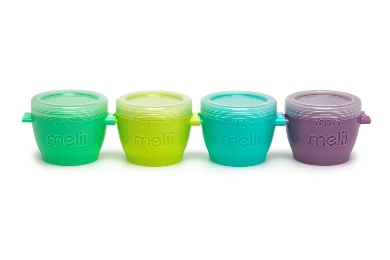 Kelímky na potraviny Snap&Go 177 ml, 4 ks silikón, stohovateľné