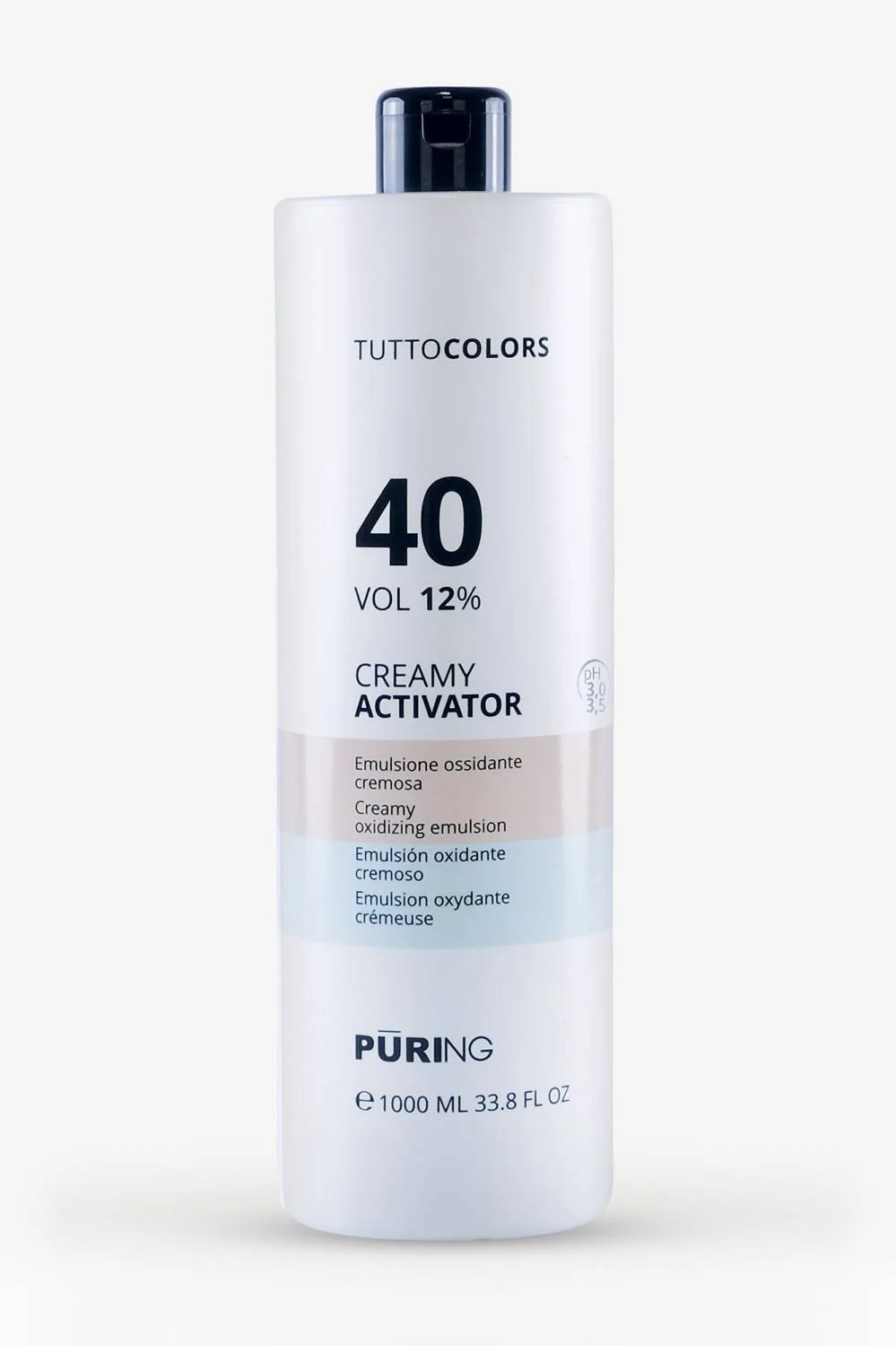 Maxima TuttoColors CREAMY ACTIVATOR 40 VOL.- 12% - (Peroxid vodíka 12% pre farby na vlasy) - 1 000 ml
