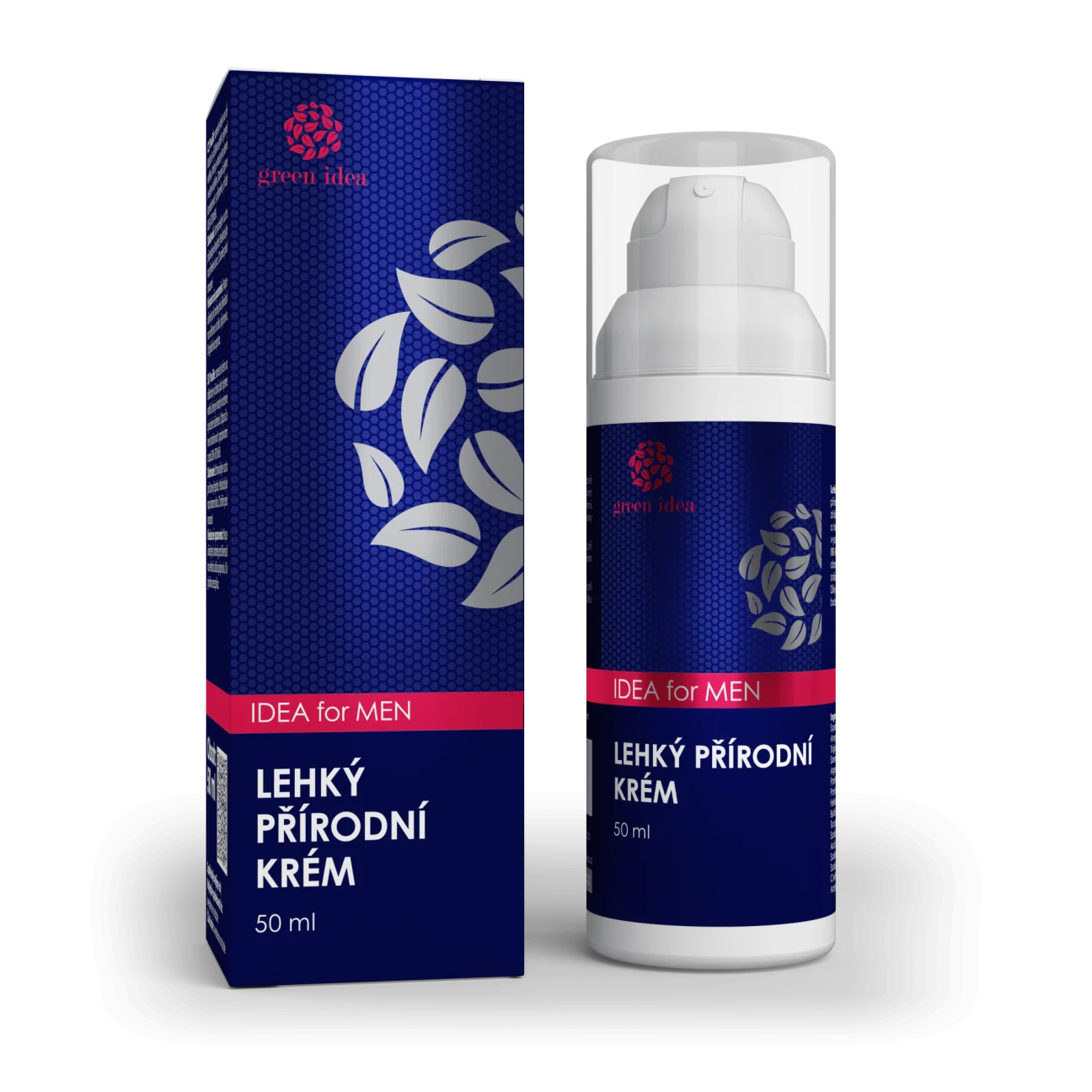 IDEA for MEN - Ľahký prírodný krém pre mužov 50 ml - Green idea