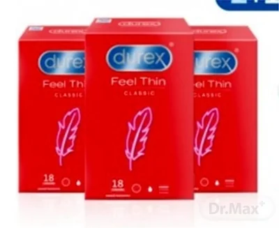 DUREX Feel Thin Classic 1×54 ks, kondómy