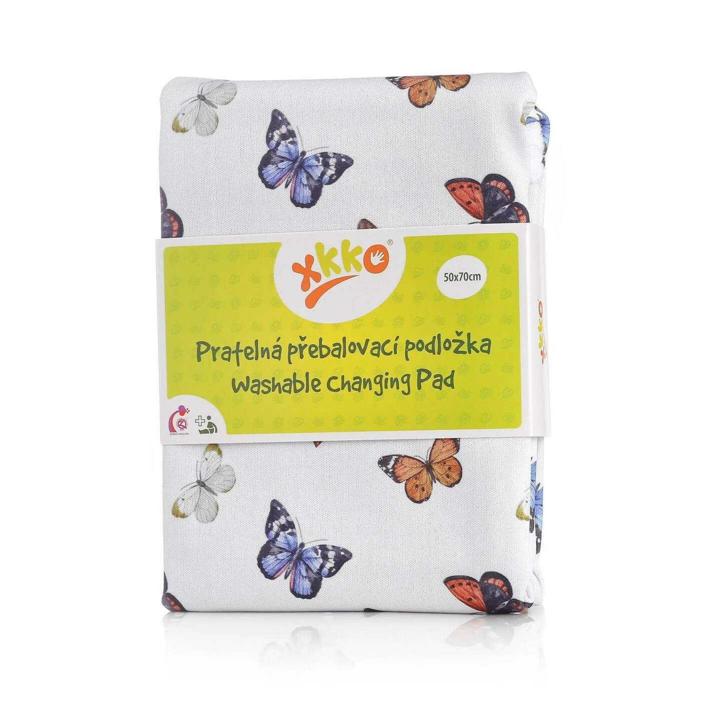 XKKO Prebaľovacia podložka, 50x70 - Butterflies 