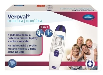 Veroval Dotykový infračervený teplomer (DUOSCAN) 1×1 ks, meranie teploty