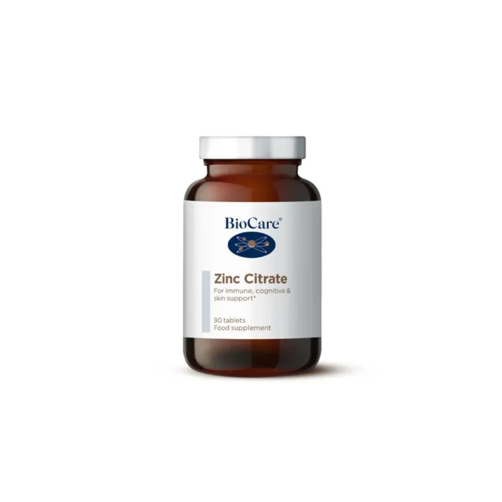 BioCare - Zinc Citrate - Zinok (citrát zinočnatý), 90 ks tabliet