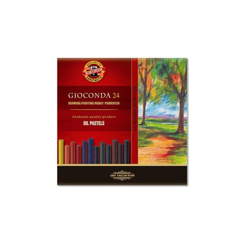 Olejové pastely GIOCONDA 8354/24 súprava 24 ks