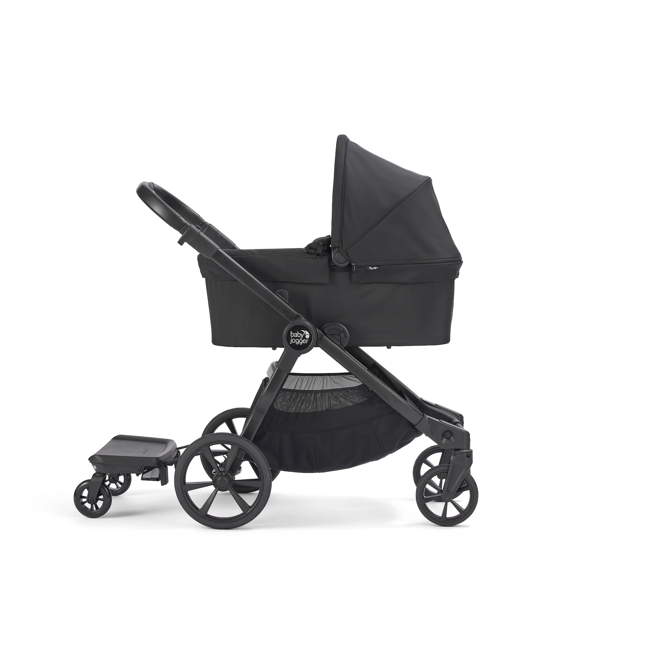 Baby Jogger Vanička Deluxe City pre Summit X3/City Select 2, Prime Black