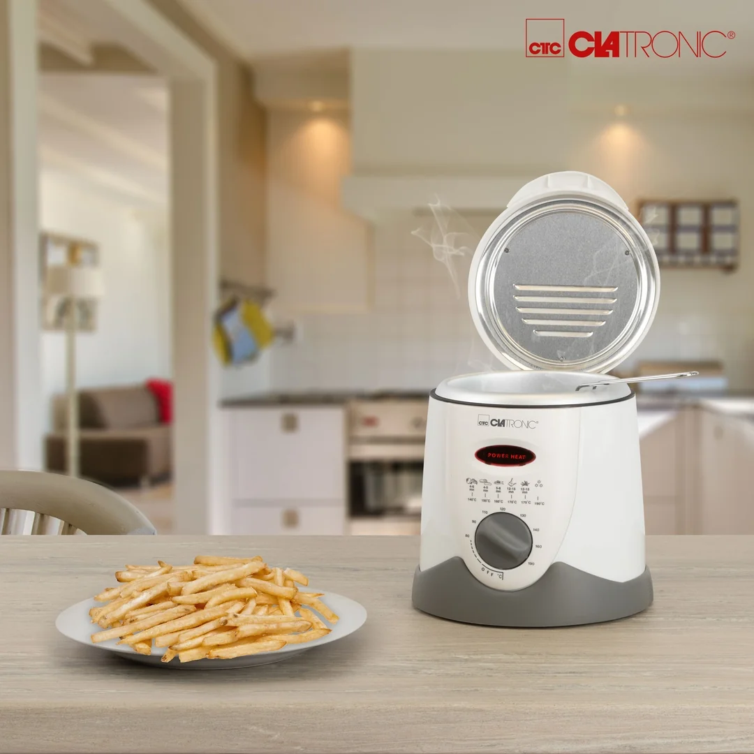 Clatronic FFR 2916 mini fritéza a fondue 2 v 1, 1 l