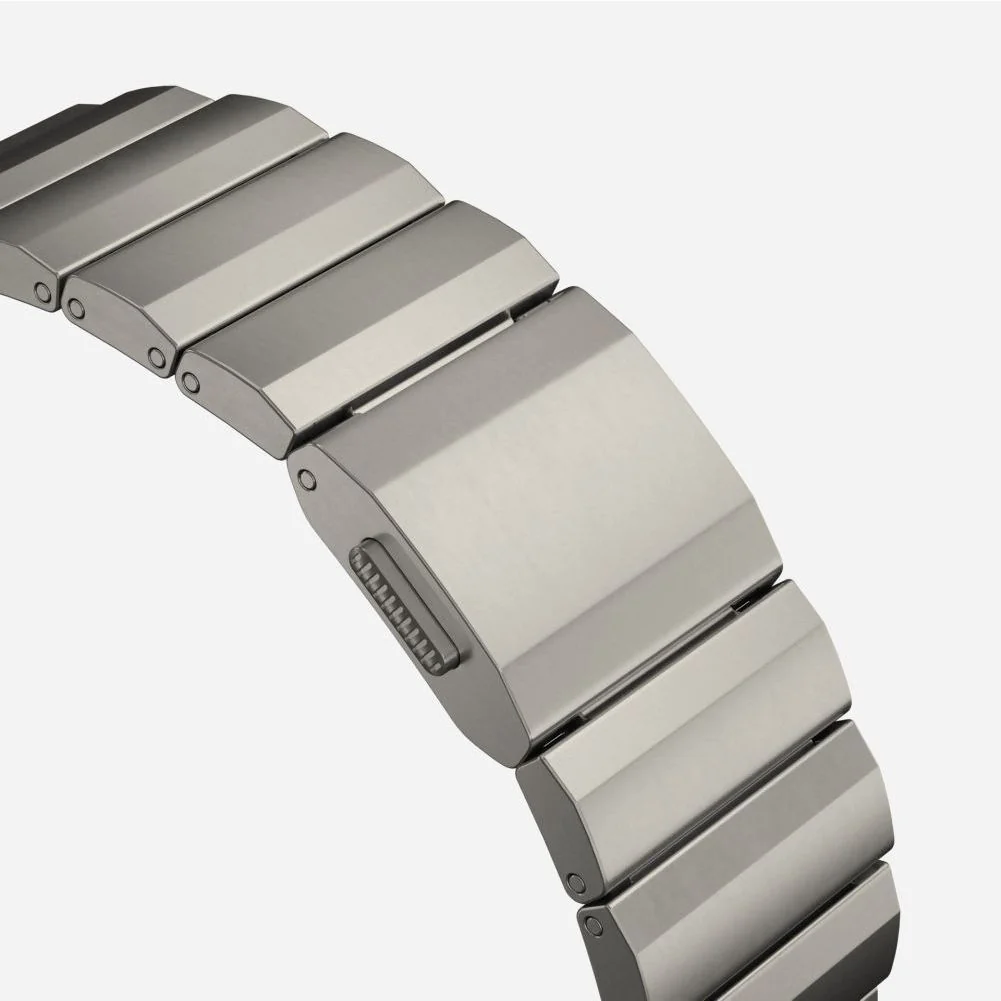 Tech-Protect Steel remienok na Apple Watch 44/45/49mm, titanium