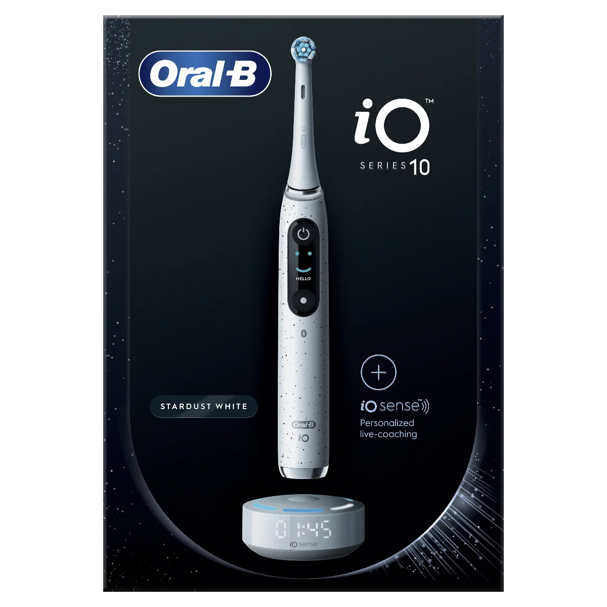 Oral B iO Series 10 White Elektrická zubná kefka 1×1 ks, elektrická zubná kefka