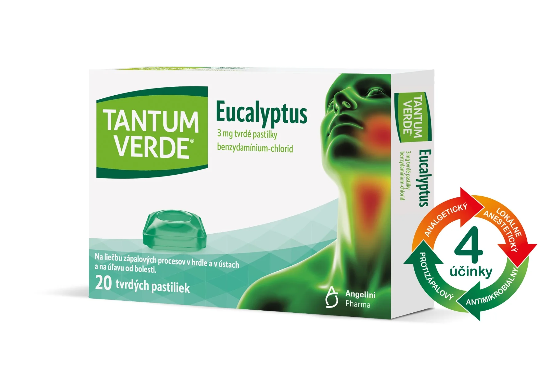 Tantum Verde Eucalyptus 1×20 ks, liek