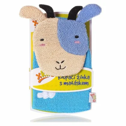 XKKO Rukavica na kúpanie - ovečka 1×1 ks