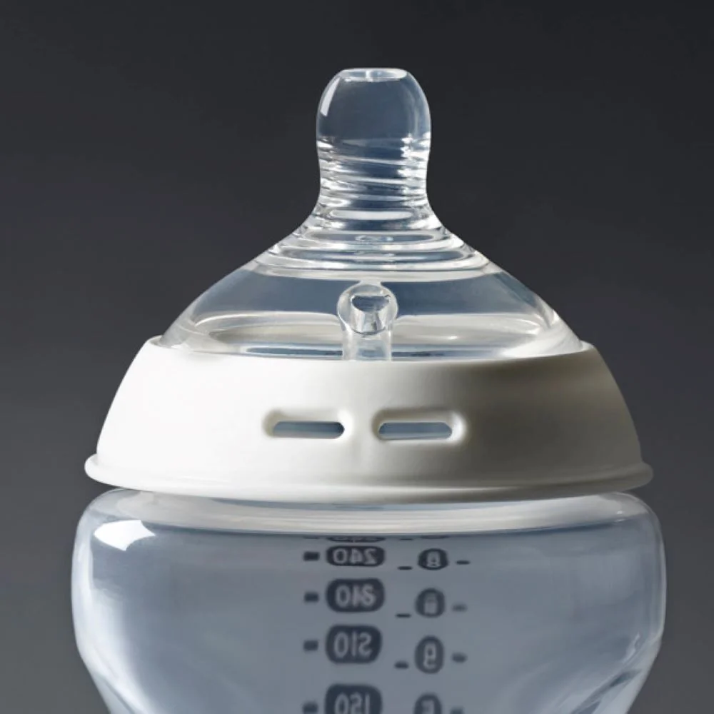 Tommee Tippee ANTI-COLIC Cumlík Na Fľašu Natural Start Pomalý Prietok 0m+, 2 ks 1×2 ks, cumlík na fľašu