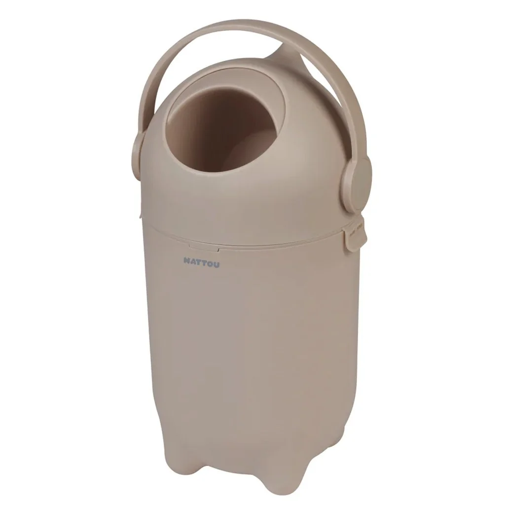 Kôš na plienky Dropy Taupe 27 cm, 20l