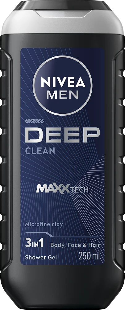 NIVEA MEN Men Deep 1×250 ml, sprchový gél