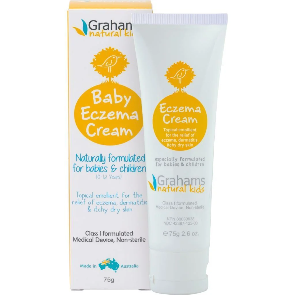 Grahams [[ NATURAL ]] Baby Eczema Cream 1×75 g, krém