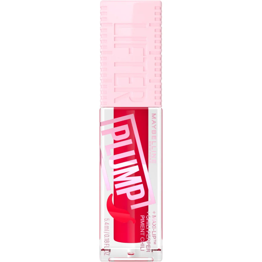 Maybelline New York Lifter Plump 004 Red Flag lesk na pery 1×5,4 ml, lesk na pery