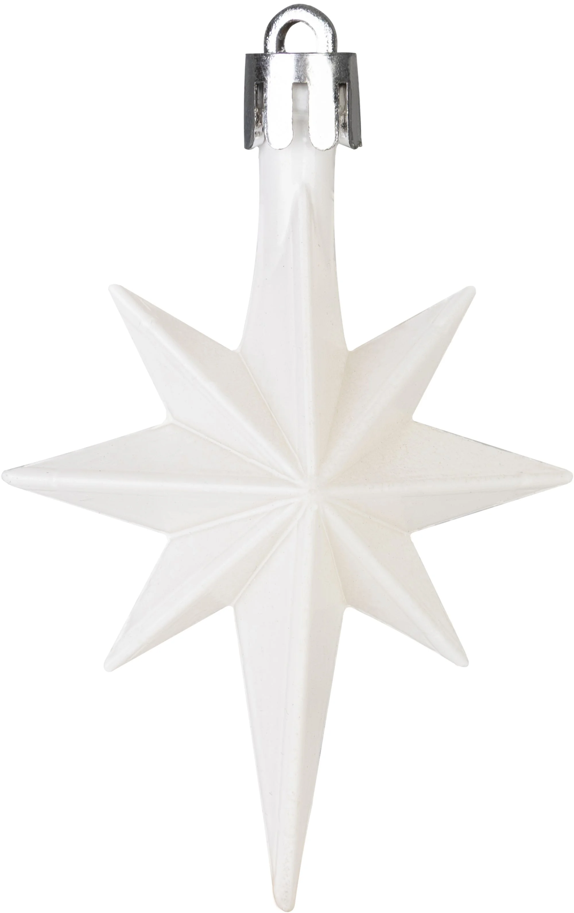 MagicHome sada vianočných gúľ a ozdôb, 50 ks 4-5 cm, biele, hviezda, girlanda, šiška, na vianočný stromček