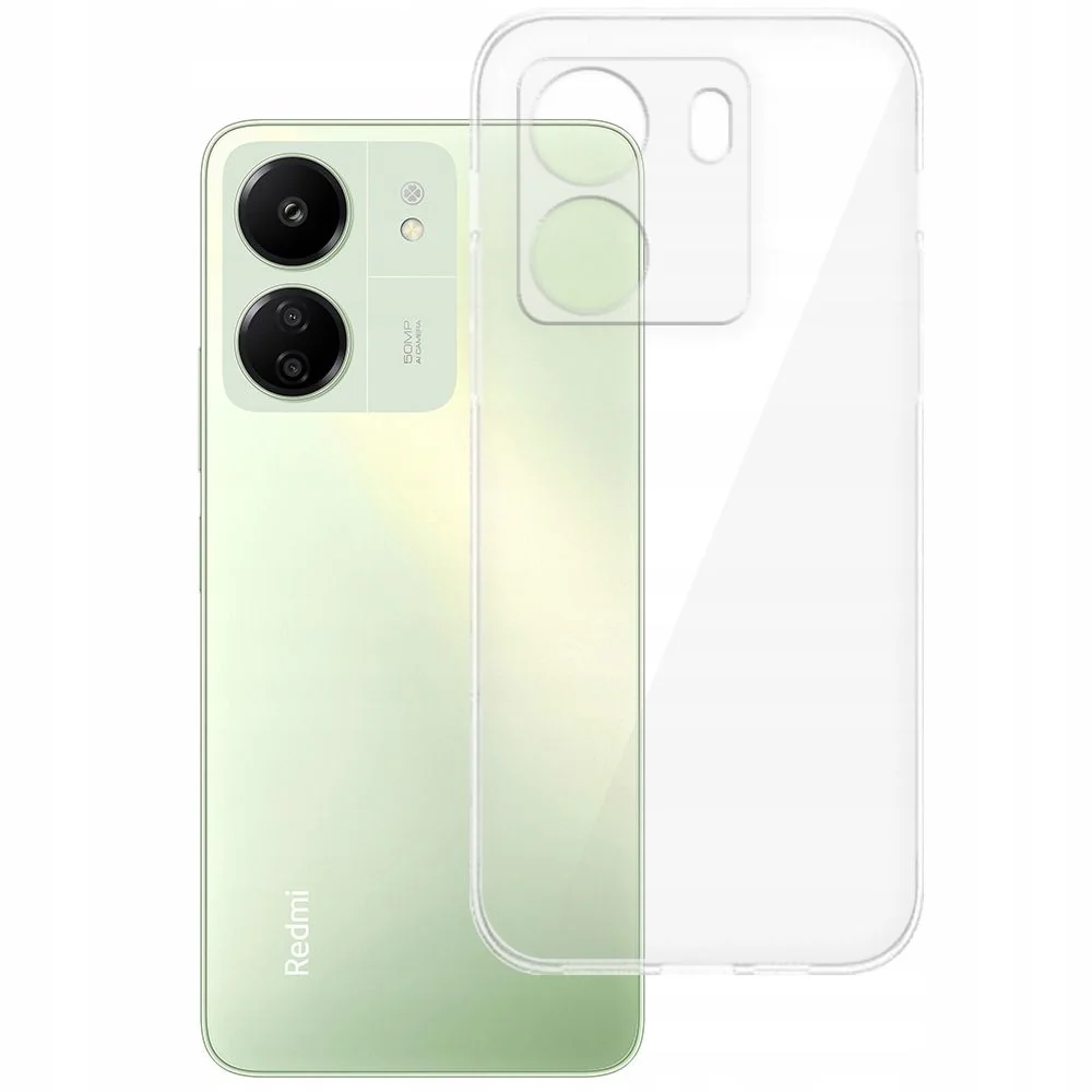Tech-Protect FlexAir kryt na Xiaomi Redmi 13C / Poco C65 priesvitný