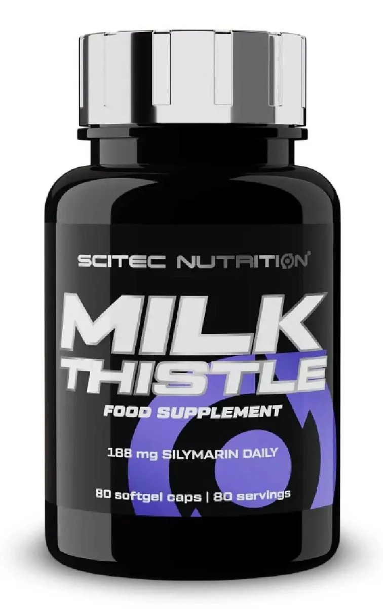Scitec Nutrition Milk Thistle 1×80 cps, výživový doplnok