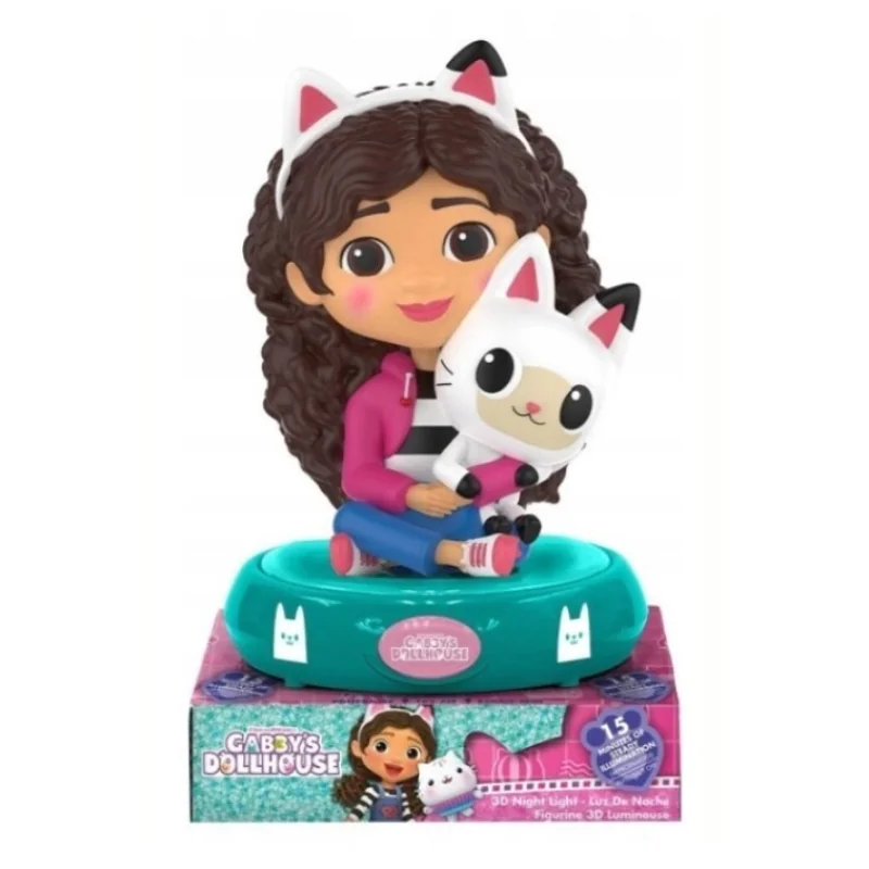 Kids Euroswan 3D nočná lampa - Gabbys Dollhouse
