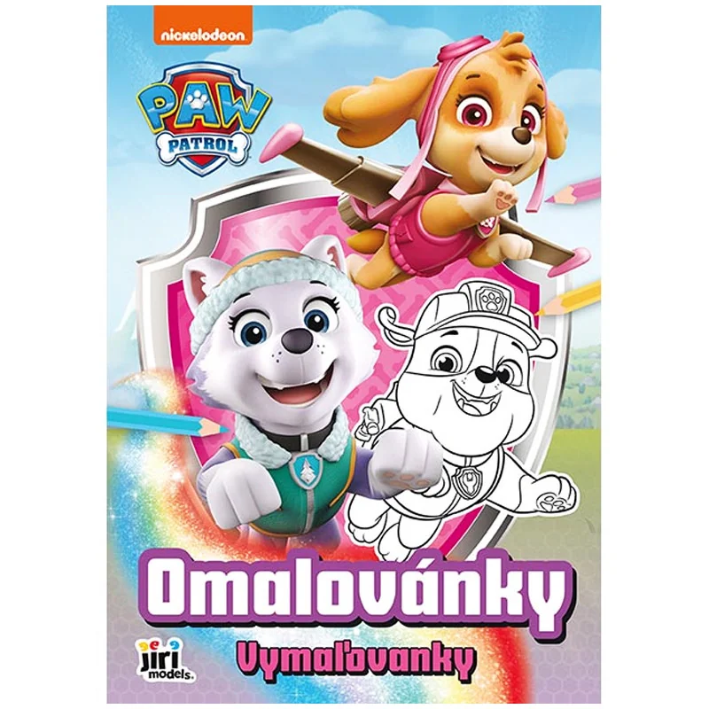 Omalovánky A4 Labková patrola , 25J4079-6