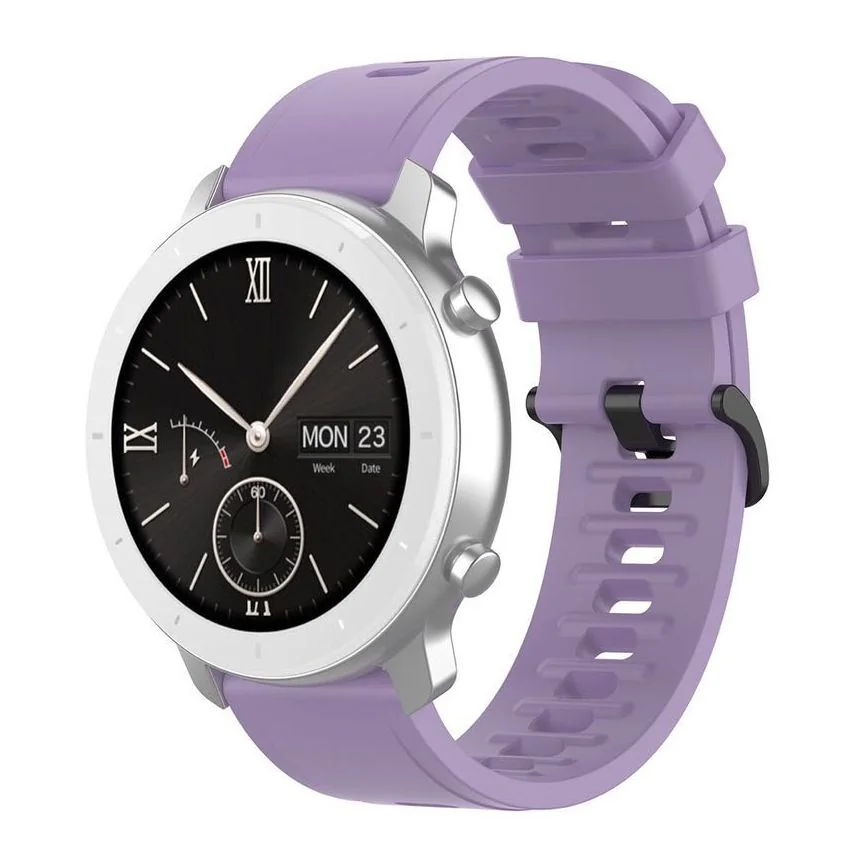 BStrap Silicone remienok na Xiaomi Amazfit GTR 42mm purple